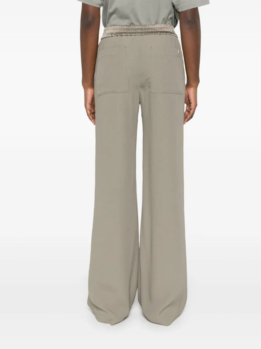 Ami Drawstring Palazzo Pants