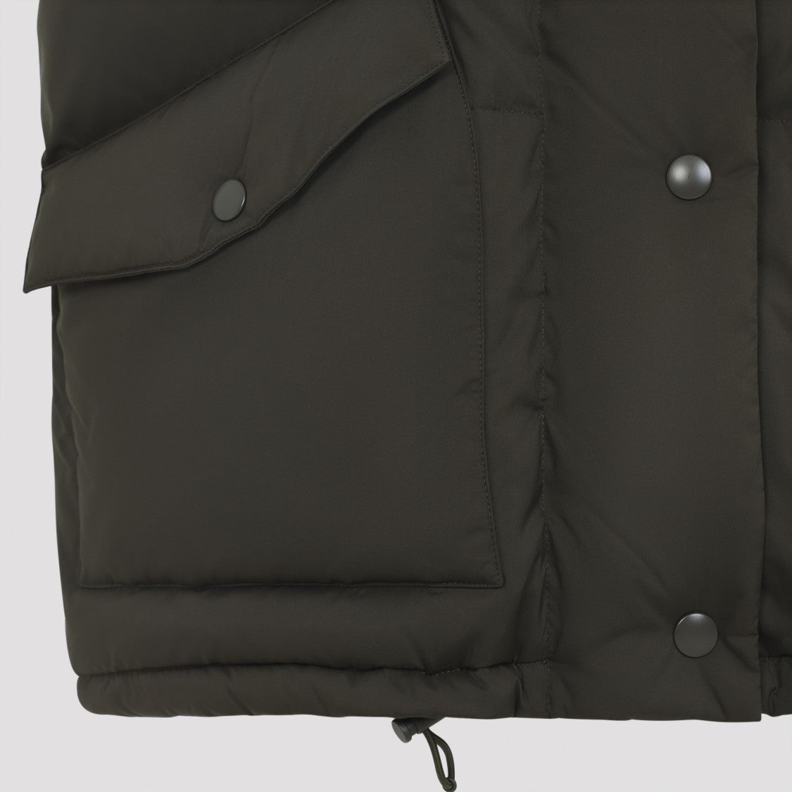 Miu Miu Sleeveless Padded Jacket With Smooth Collar