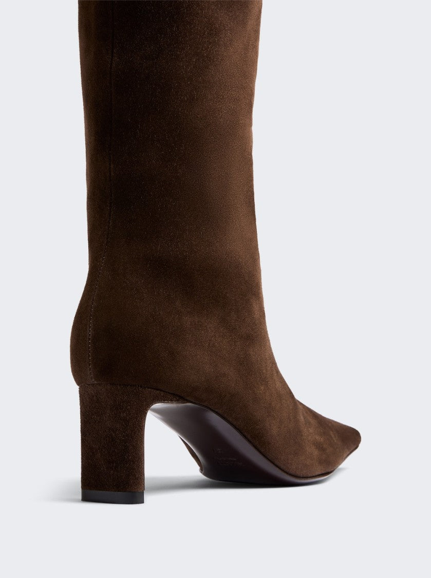 Khaite Ona Knee High Boot Ebano