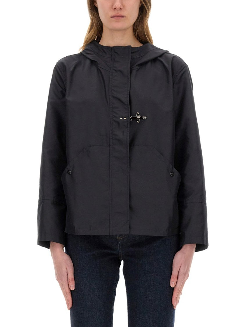 Fay Stretch Gabardine Caban