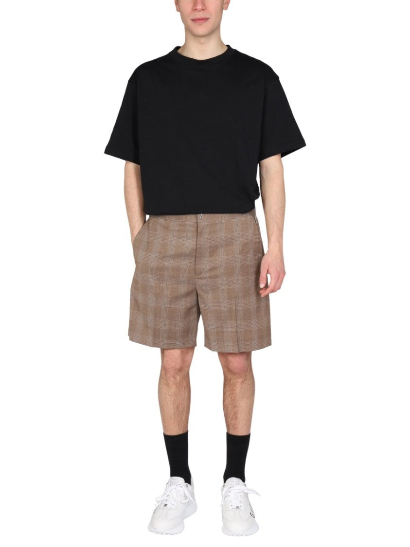Givenchy Prince Of Wales Pattern Bermuda