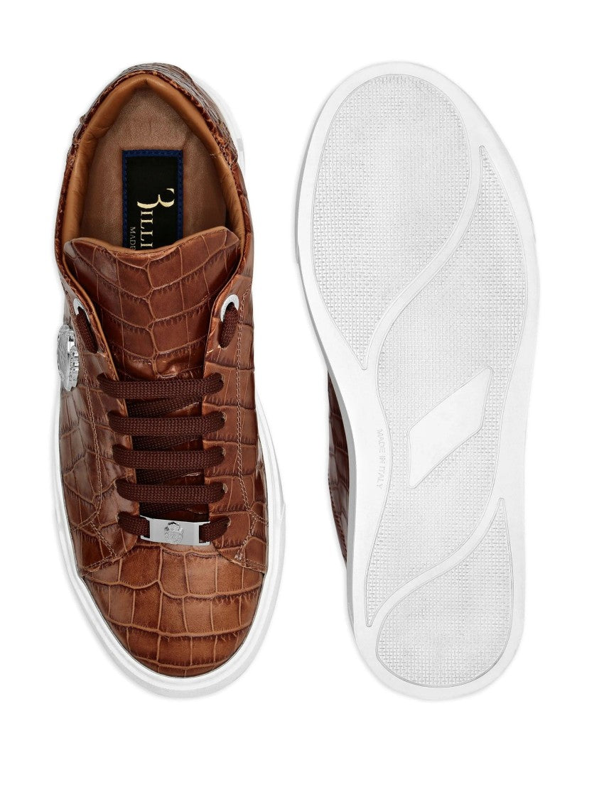 Billionaire Boys Club Logo-Patch Leather Sneakers