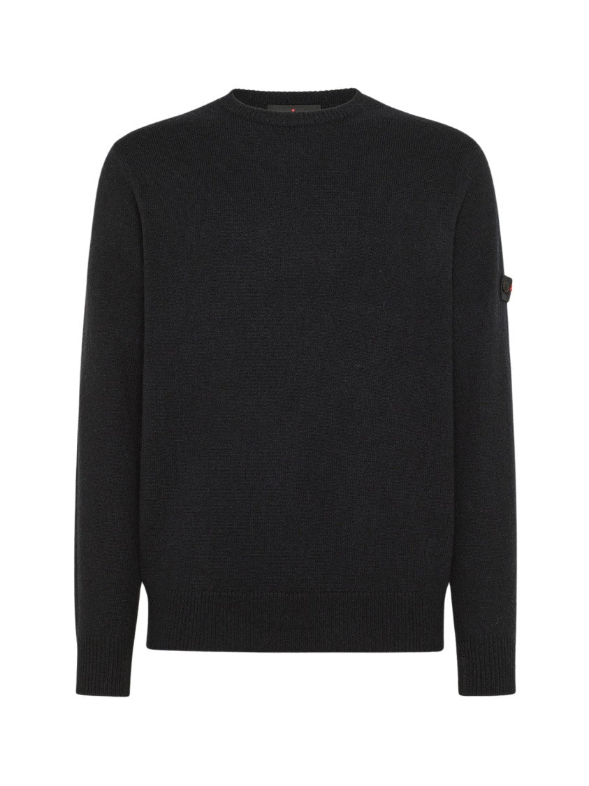Peuterey Long-Sleeved Crewneck Sweater With Logo