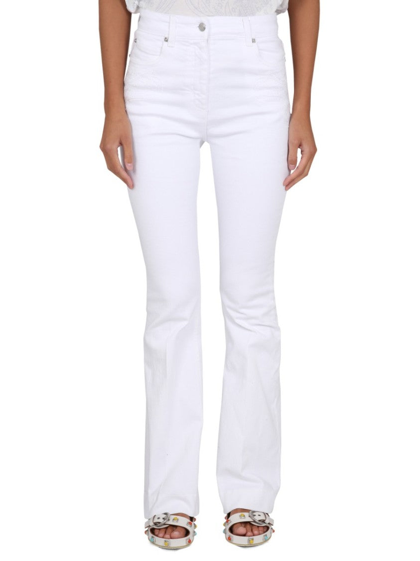 Etro Five-Pocket Jeans With Fitted Silhouette