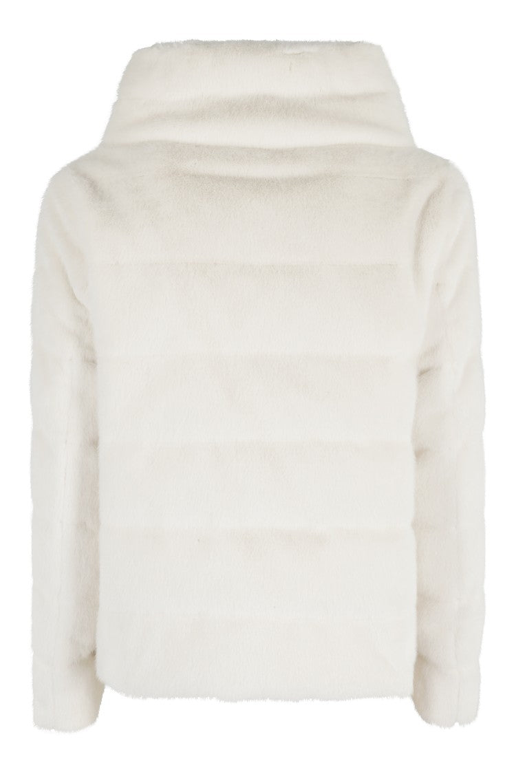 Herno Short Faux Fur Jacket