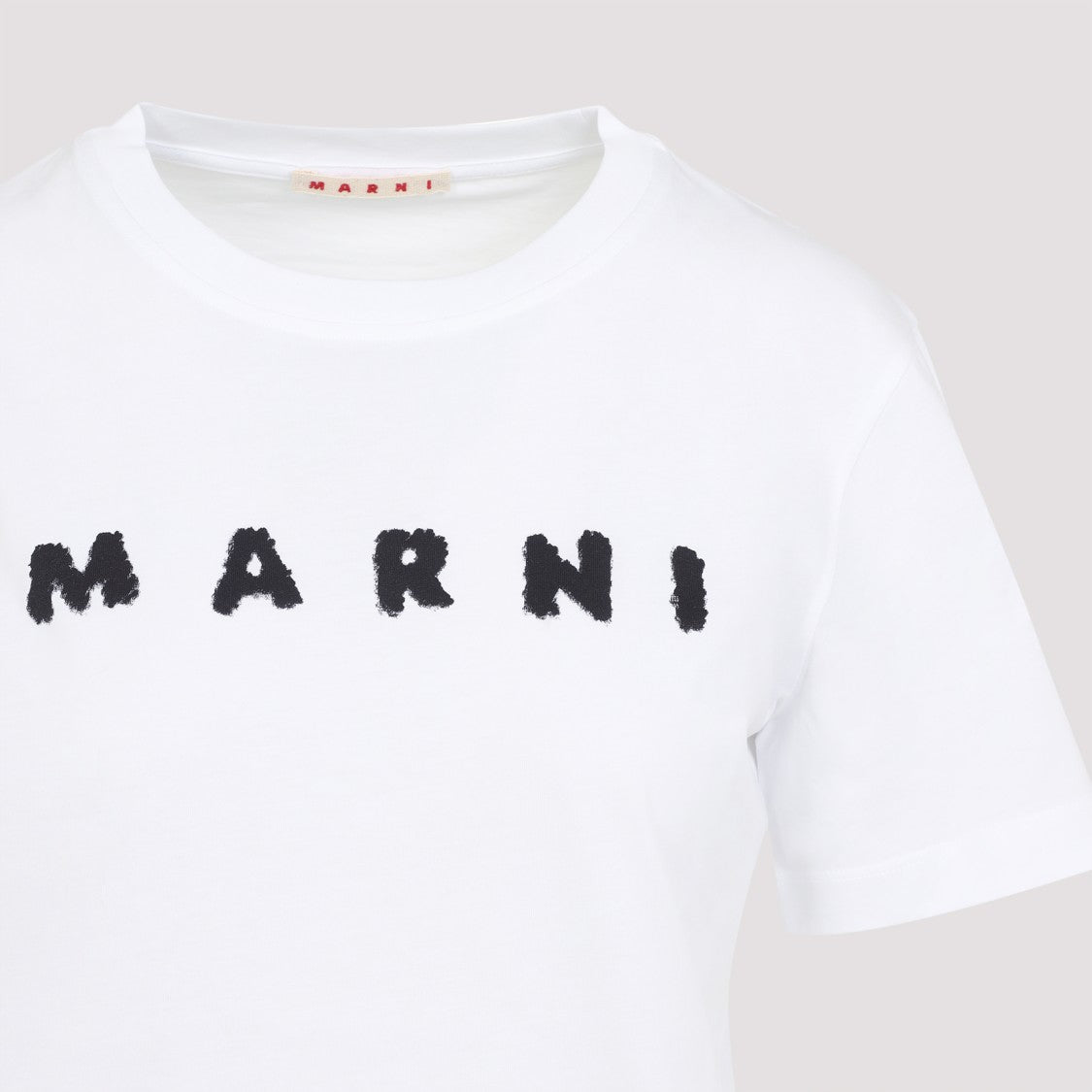 Marni Minimalist White Cotton T-Shirt