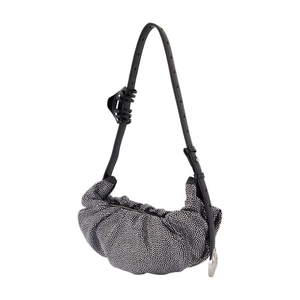 Diesel Grab-D Small Purse - Cotton - Silver