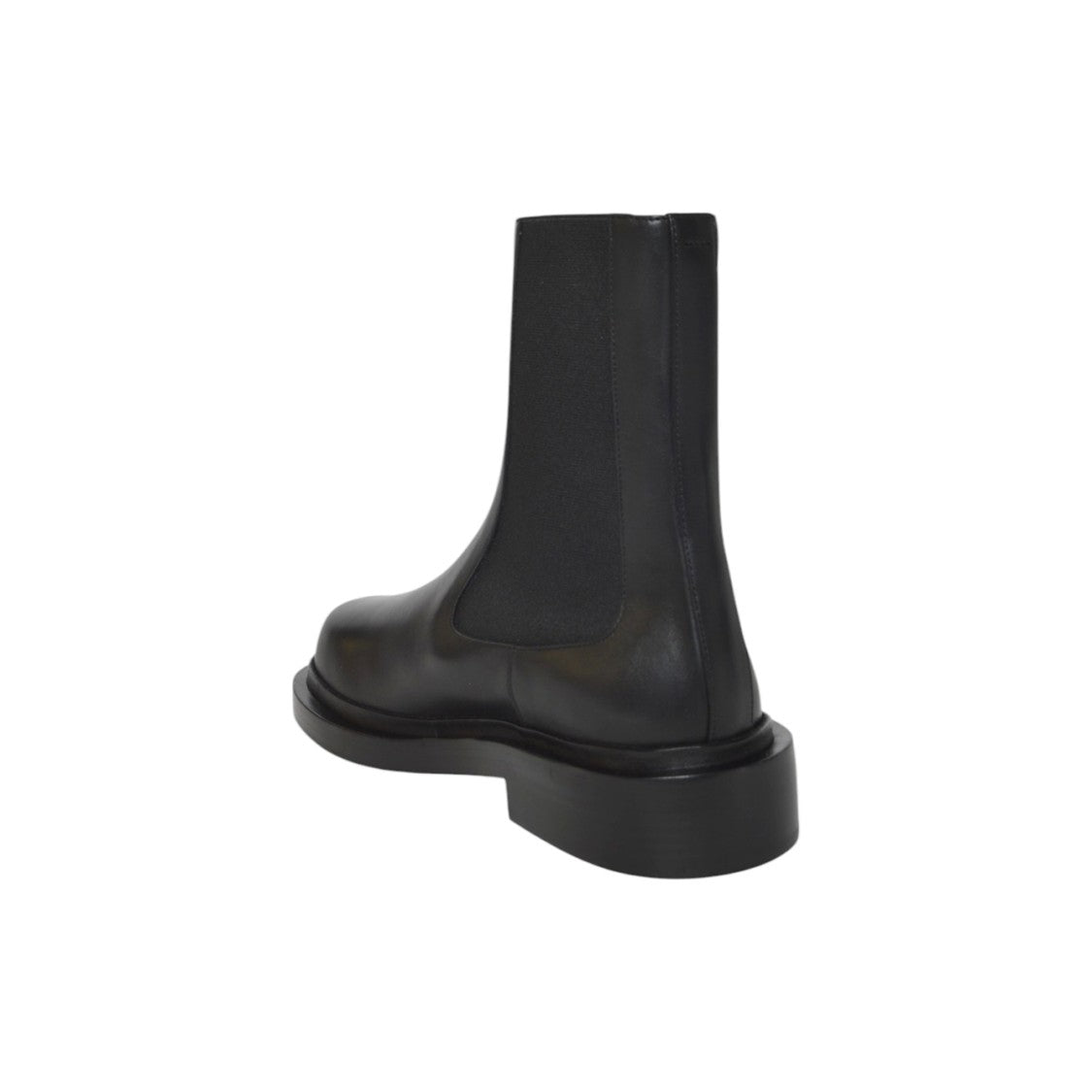 Jil Sander Chunky Sole Ankle Boot With Elastic Side Panels