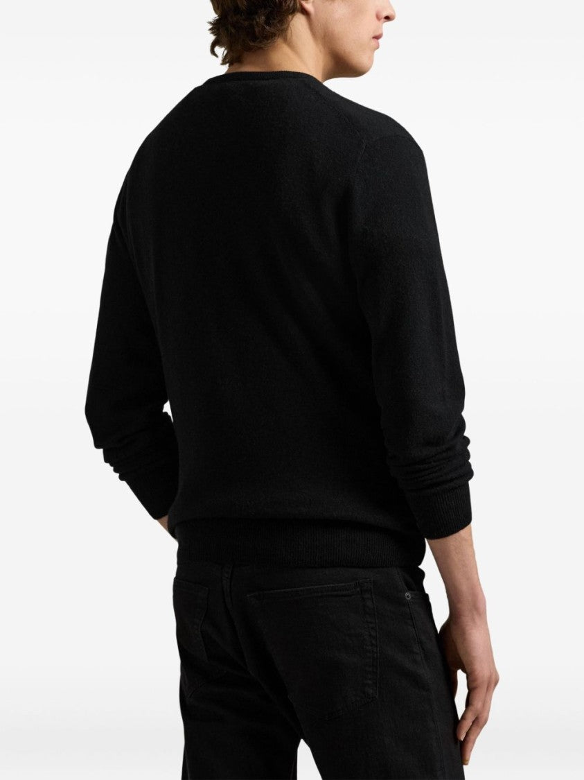 Polo Ralph Lauren Classic Black Crewneck Sweater