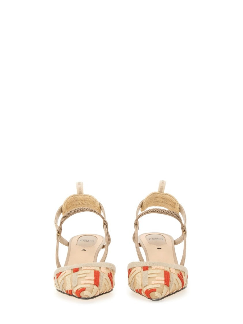 Fendi "Hummingbird Lite" Slingback