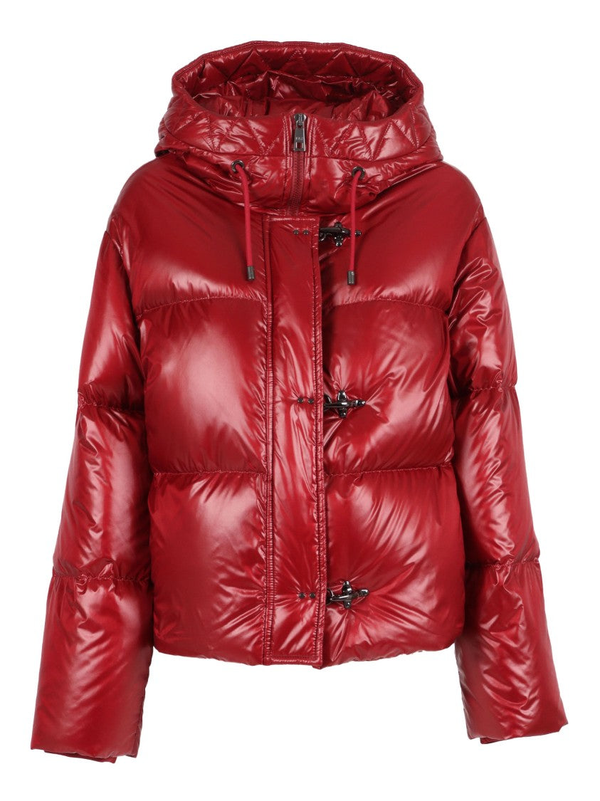 Fay Lightweight Puffer Jacket With Hood