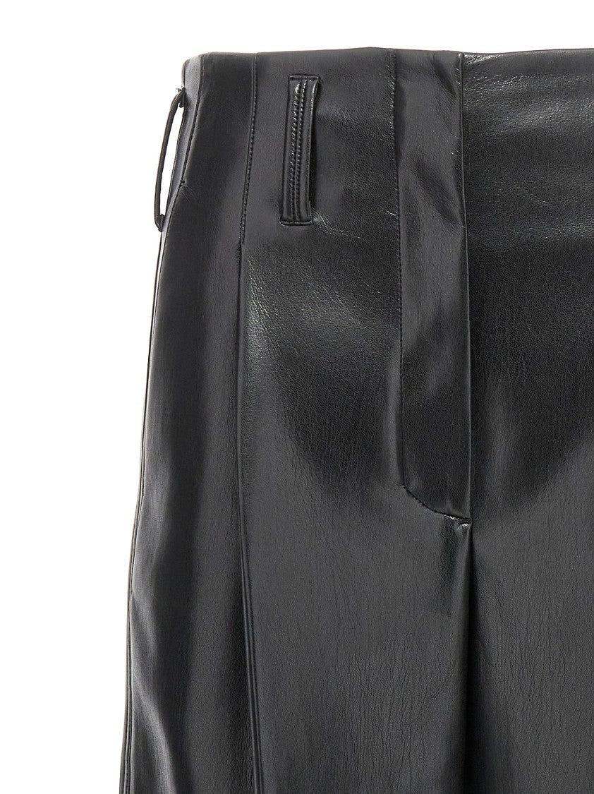 Philosophy Di Lorenzo Serafini Faux Leather Trousers
