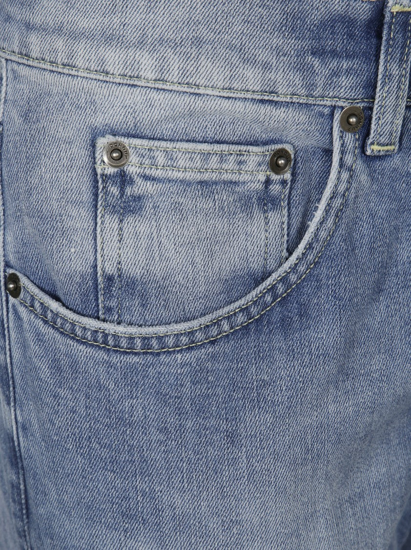 Dondup Slim-Fit Denim Jeans With Classic Five-Pocket Design