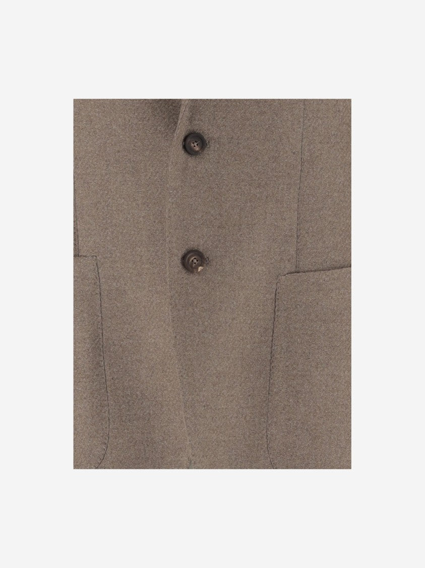 Tagliatore Wool Blend Single-Breasted Jacket