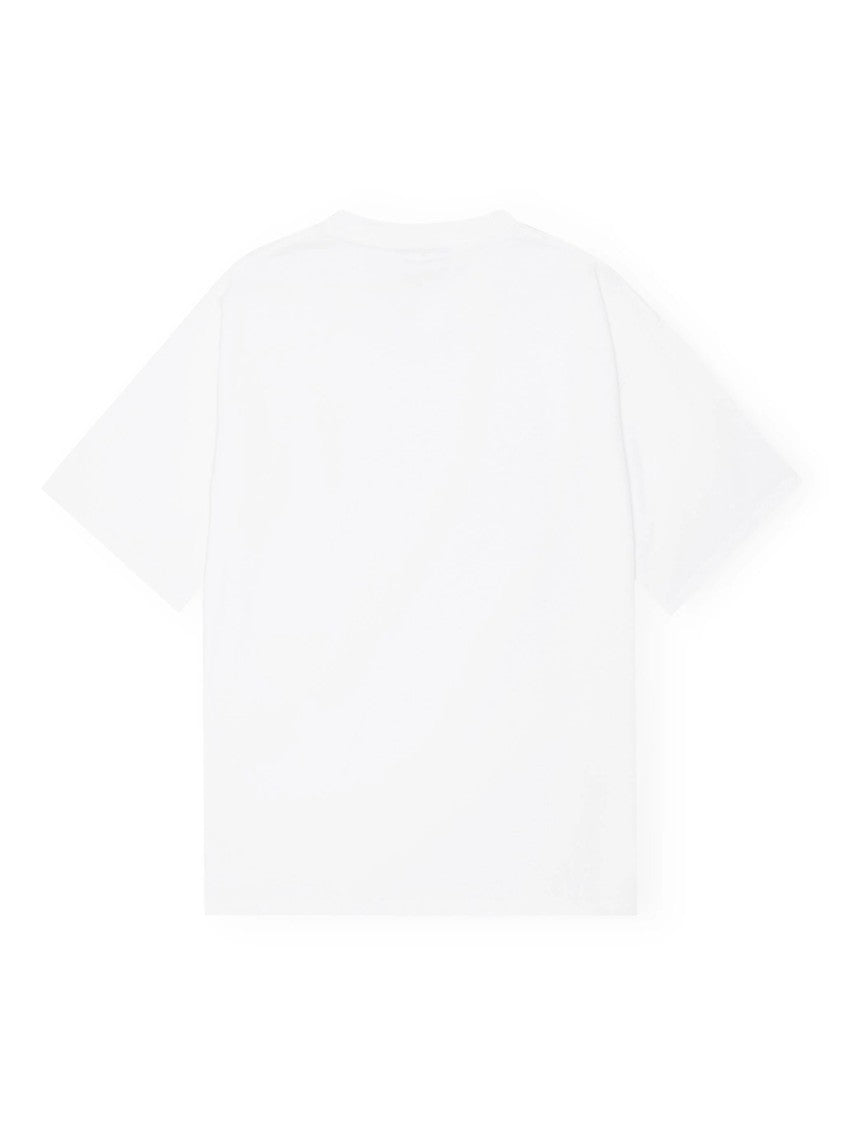 Ganni Relaxed Fit Short Sleeve T-Shirt