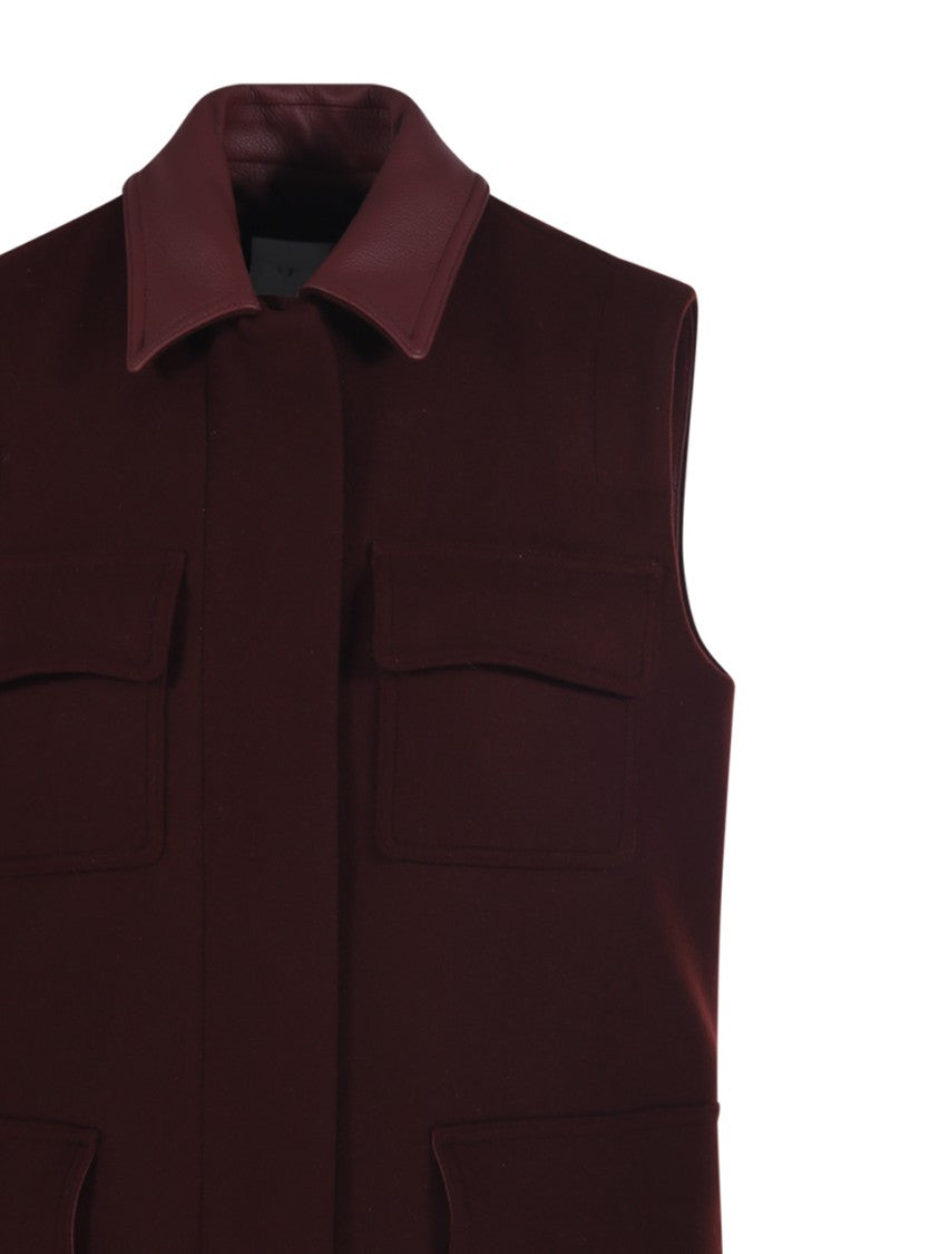 Max Mara Aeroso1234 Coat Without Sleeves
