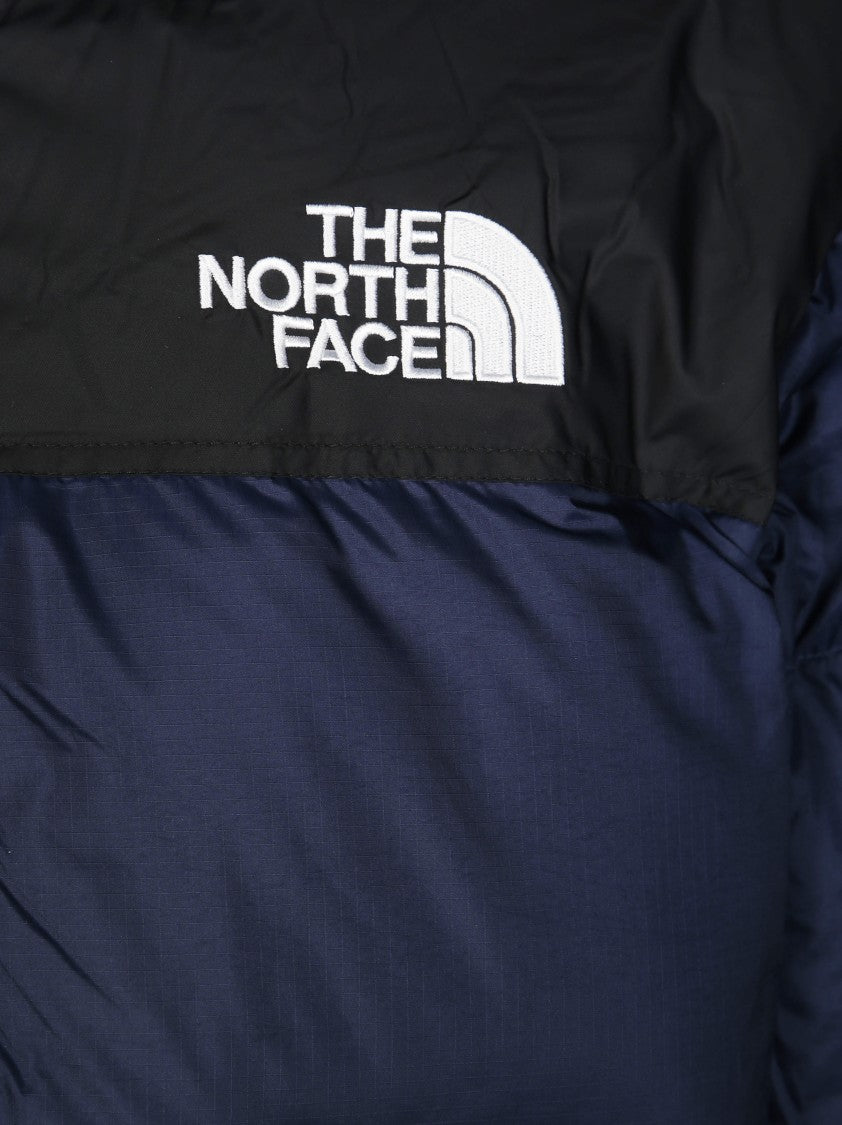 The North Face Boxy Silhouette Puffer Jacket With High Collar And Logo Patch