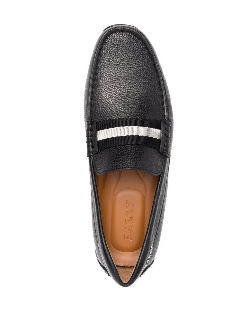 Bally Pearce Bovine Printed Moccasin