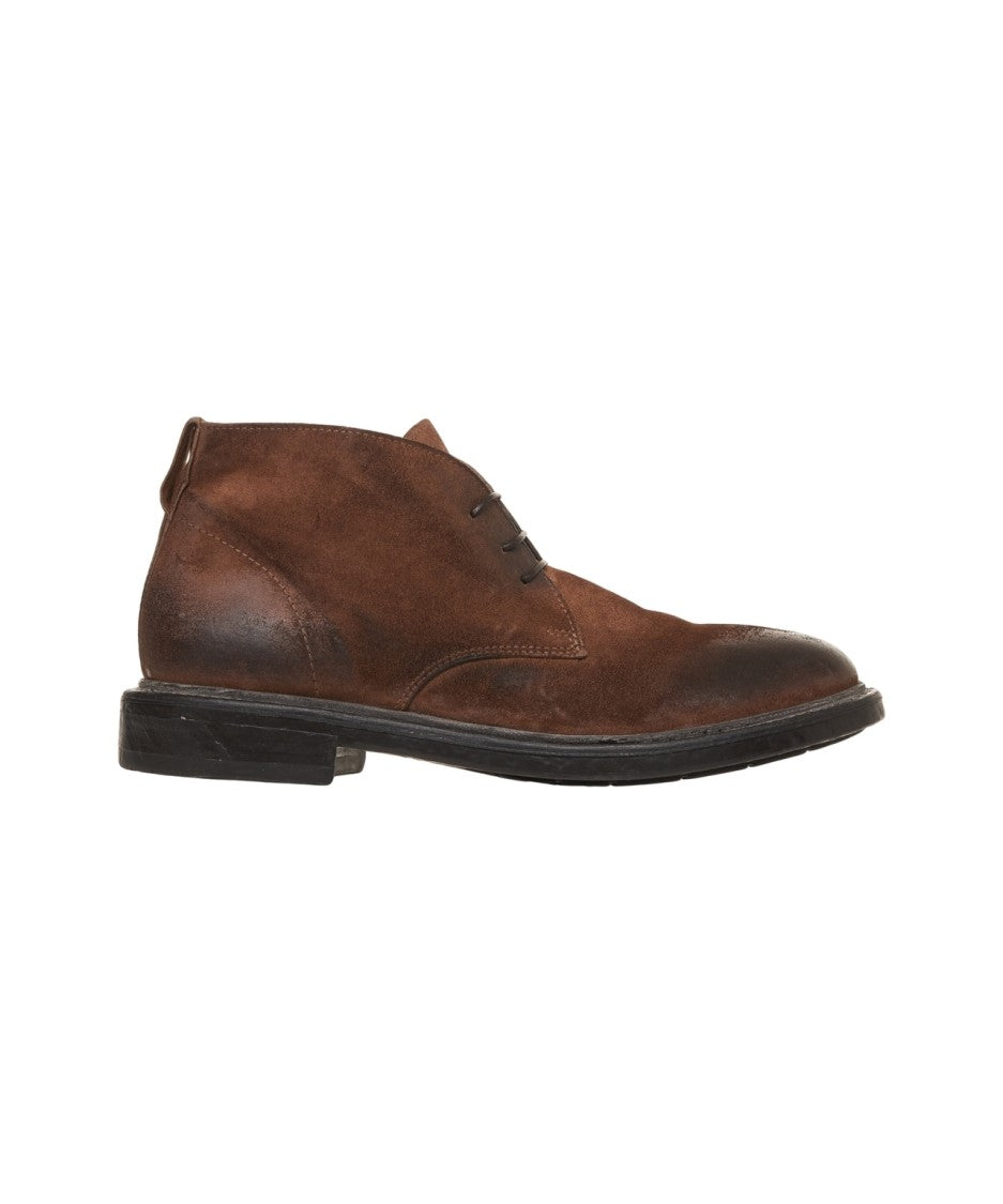 Moma Bristol' Suede Lace-Up Shoes