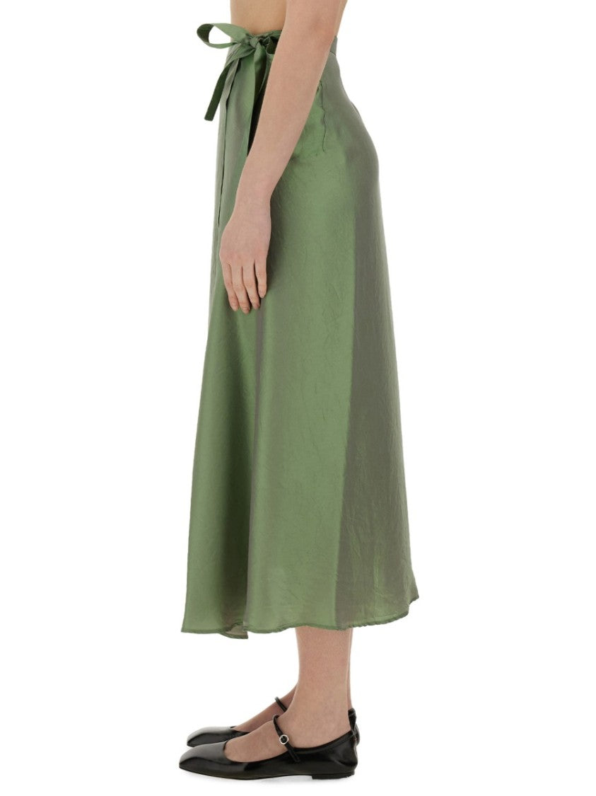 Aspesi Wrap Design Skirt