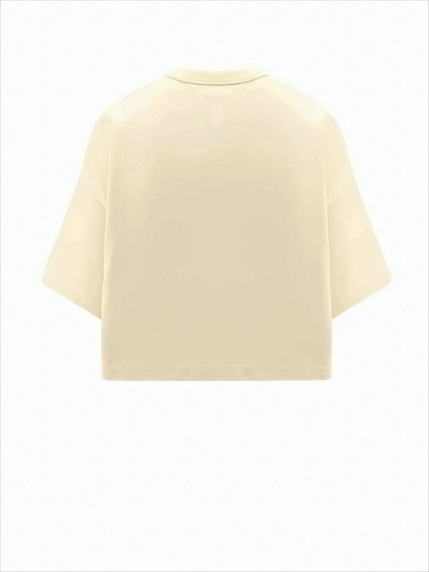 Bottega Veneta Boxy Cropped Short-Sleeve T-Shirt