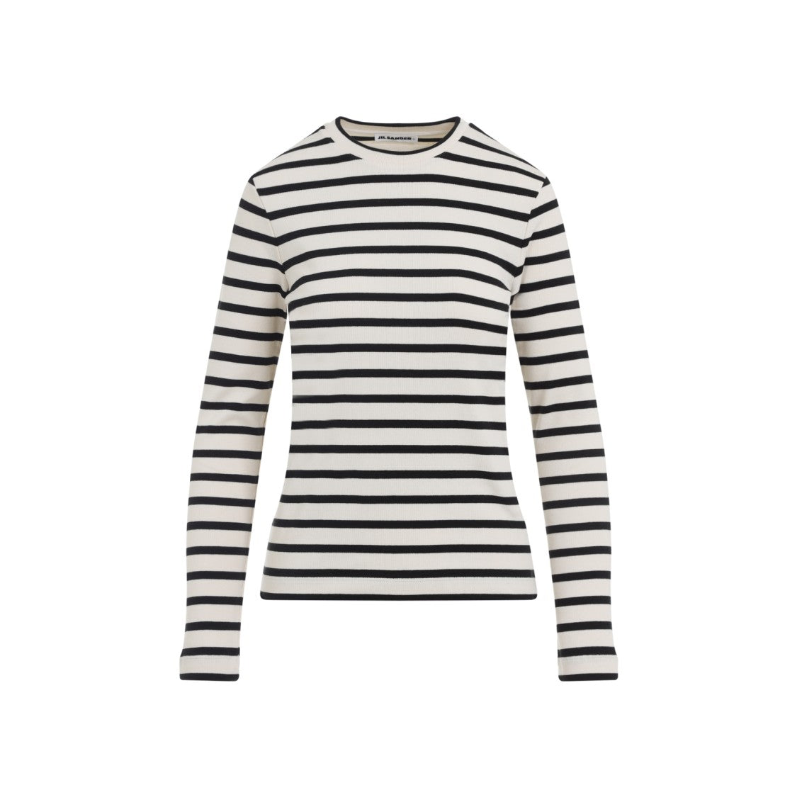 Jil Sander Relaxed-Fit Classic Striped Cotton Top