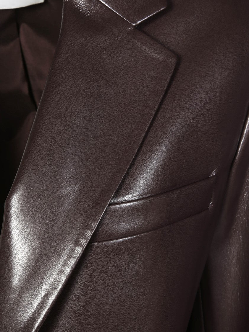 The Andamane Relaxed Fit Black Oversized Blazer With Classic Lapels