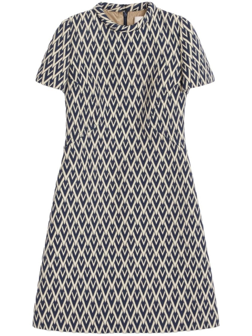 Valentino Toute La V Short Dress