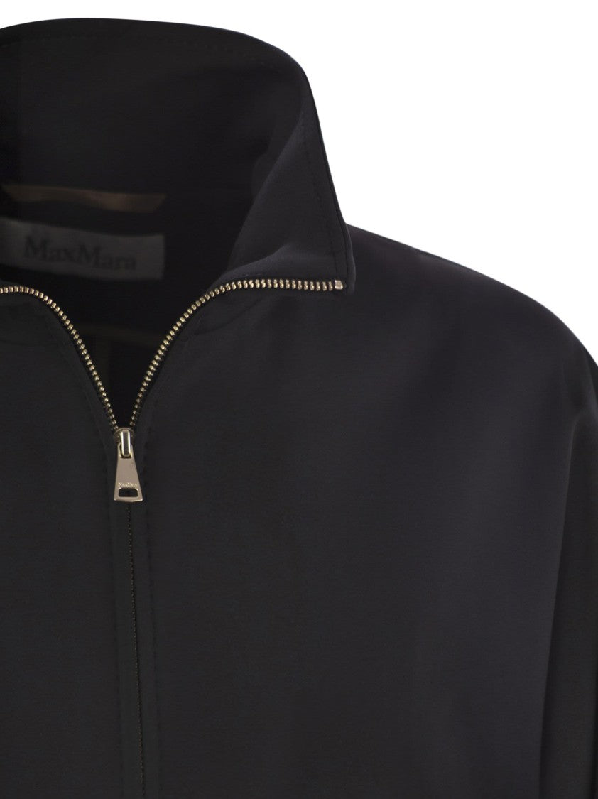 Max Mara Plava - Polyamide Blend Sweatshirt