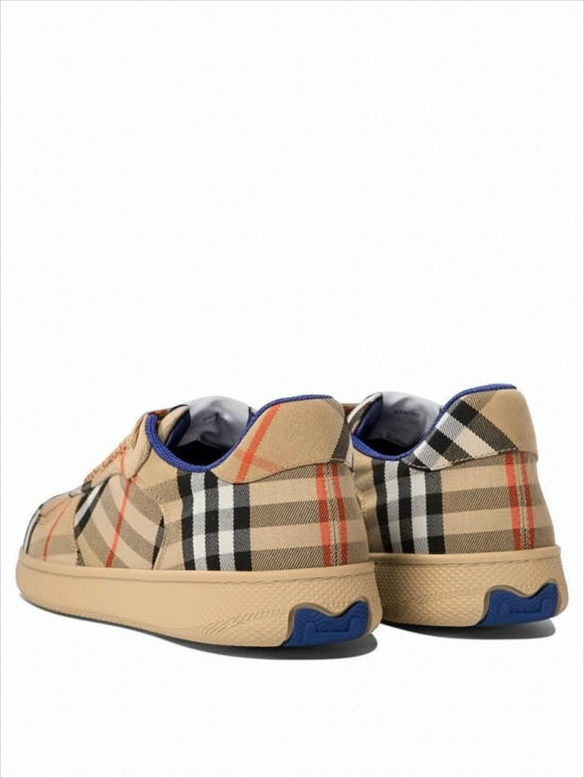 Burberry Classic Checkered Low-Top Sneakers