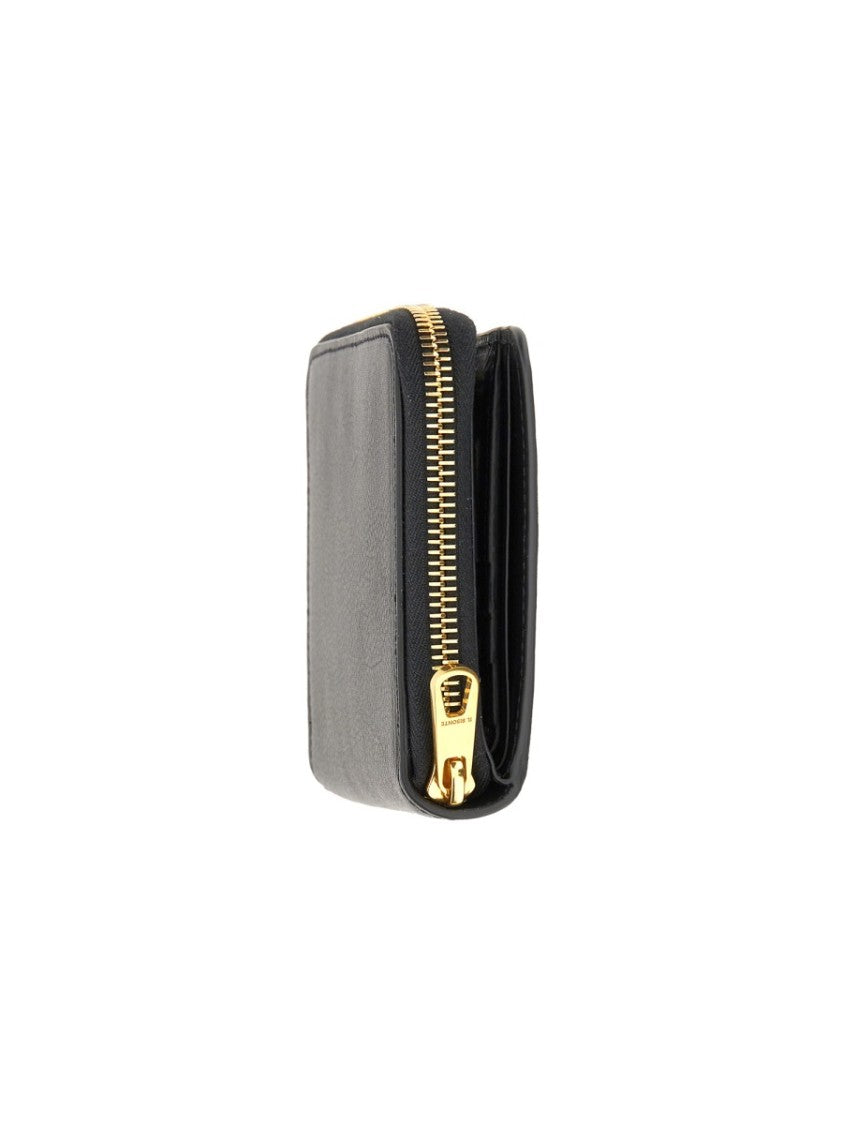 Il Bisonte Compact Textured Leather Wallet