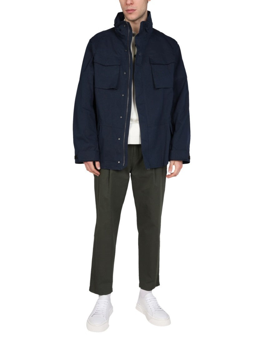 Lardini By Yosuke Aizawa Structured Double Fabric Jacket