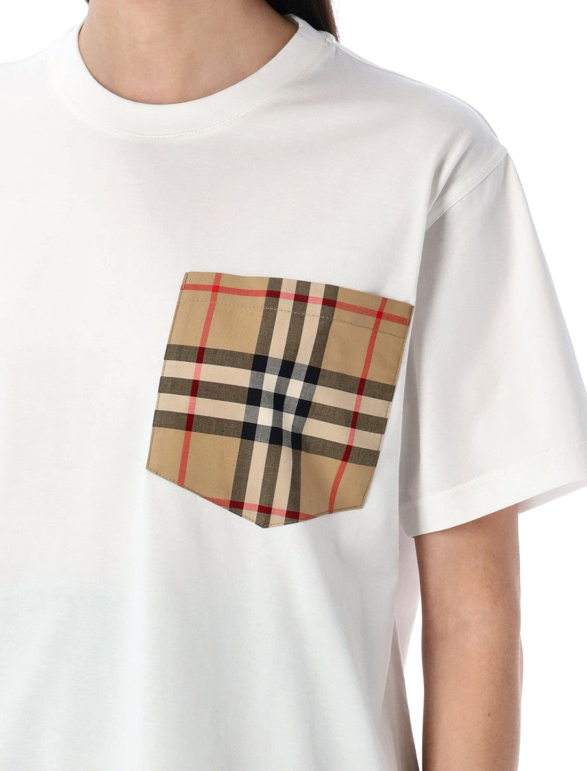 Burberry Carrick Chk Pkt A T-Shirt