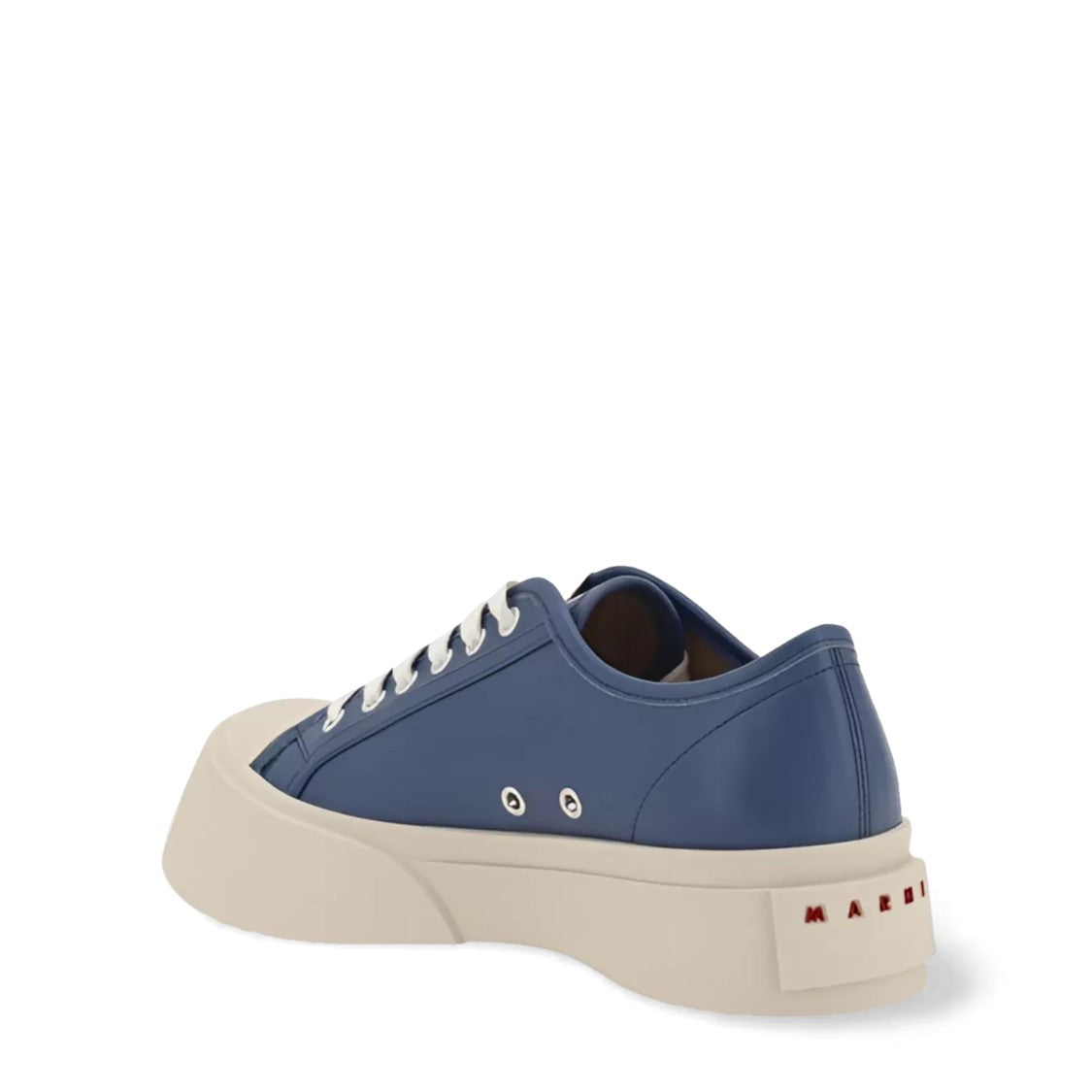 Marni Calf Hair And Leather Sneakers With Chunky Sole