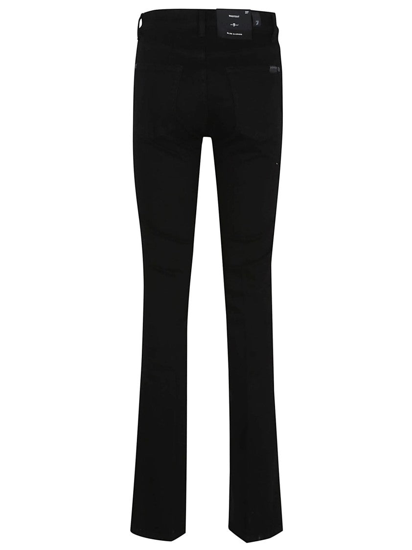 7 For All Mankind Bootcut Denim Jeans With Flared Hem
