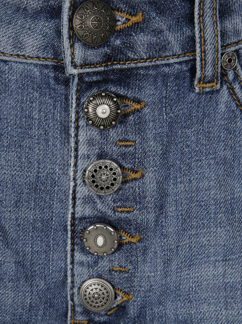 Dondup Cropped Denim Pants