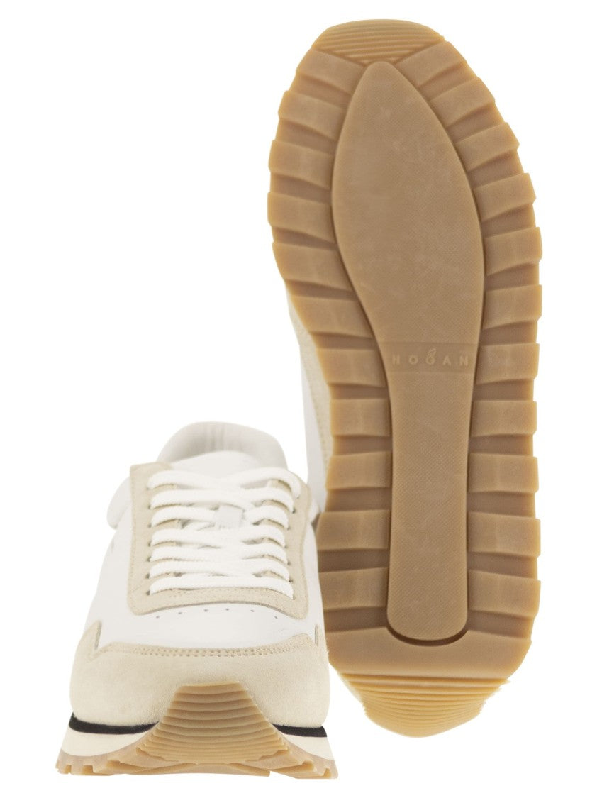 Hogan 86Er - Leather And Suede Trainers