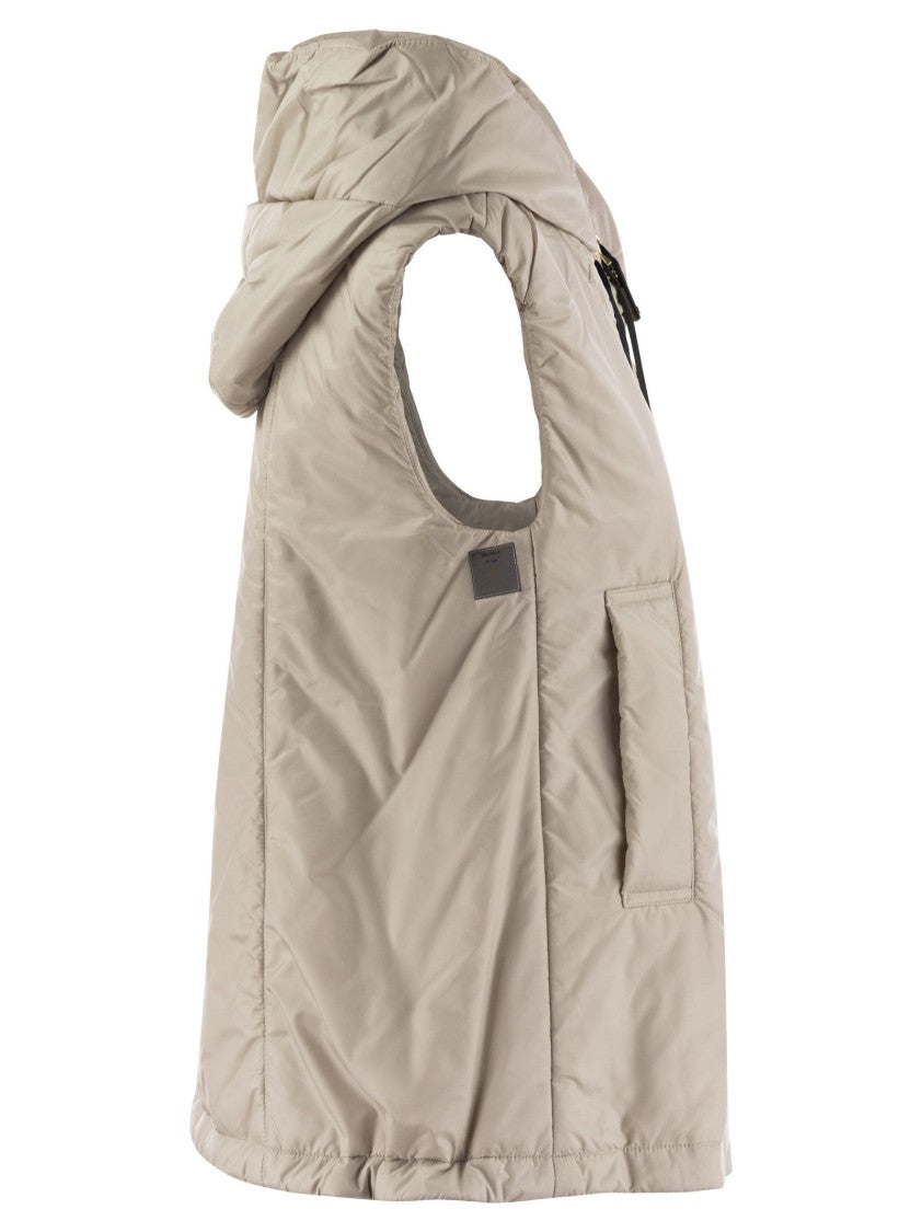 Max Mara Greengo - Sleeveless In Drip-Proof Technical Fabric