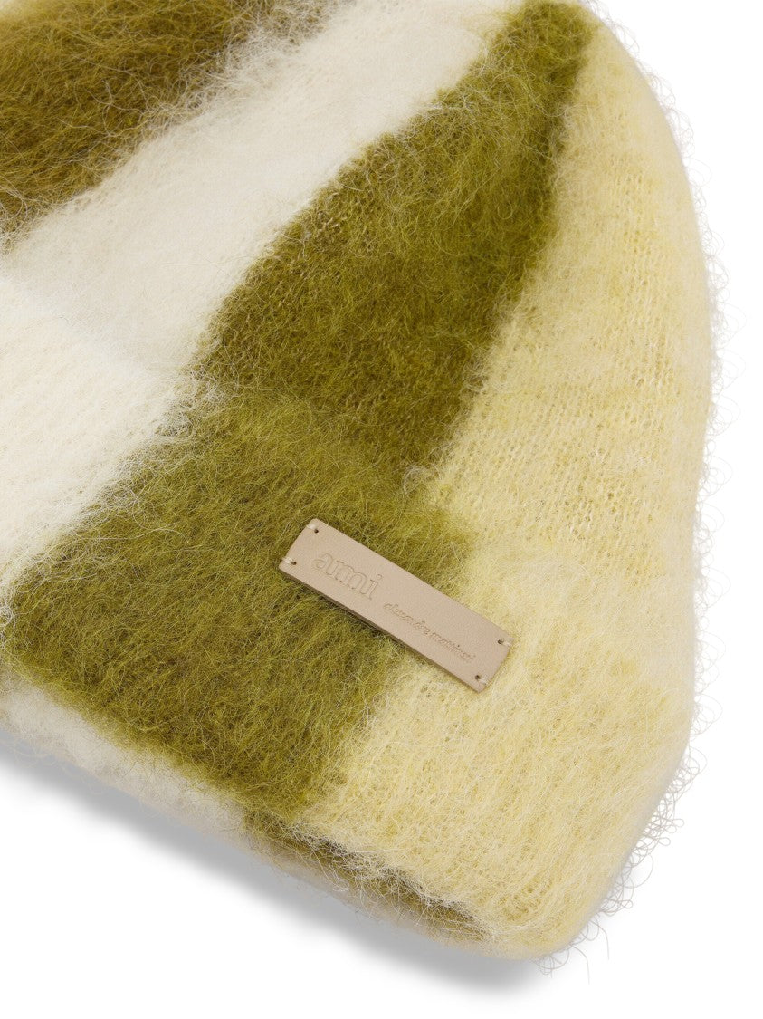 Ami Textured Blend Hat With Rounded Crown