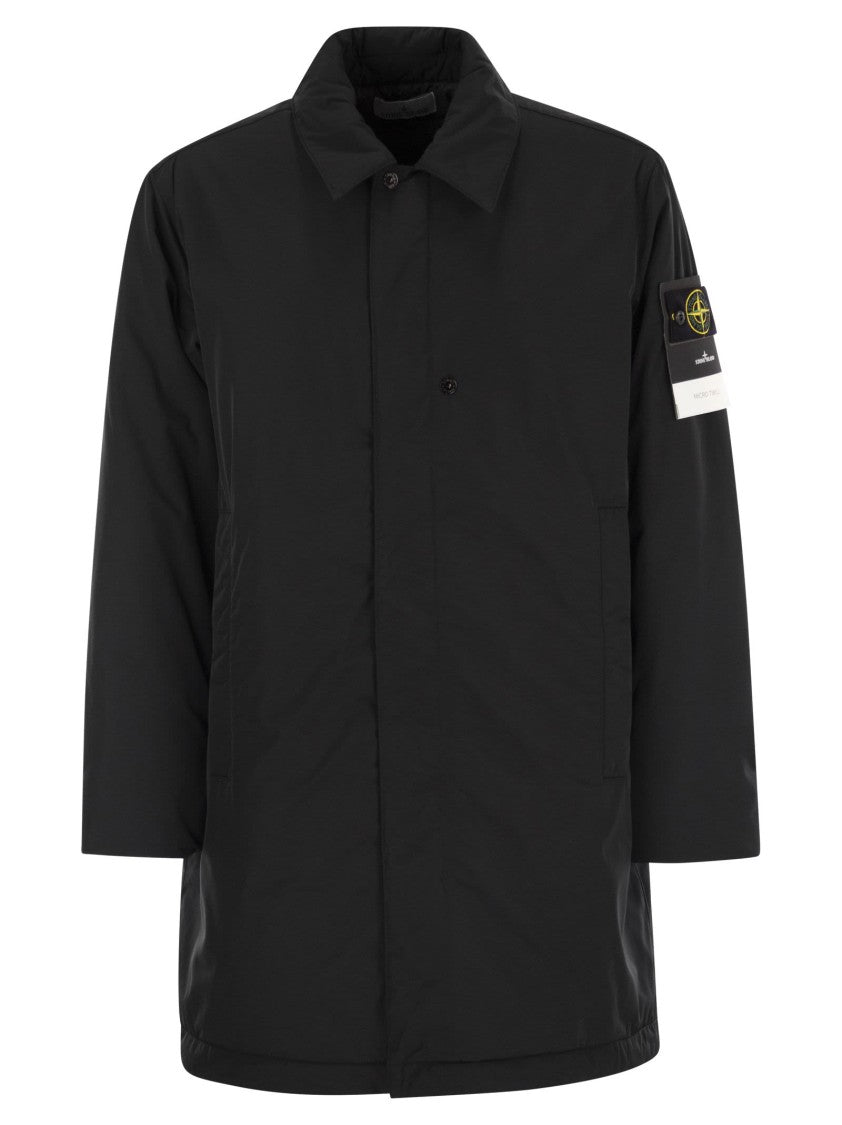 Stone Island Padded Car Coat With Anti-Drip