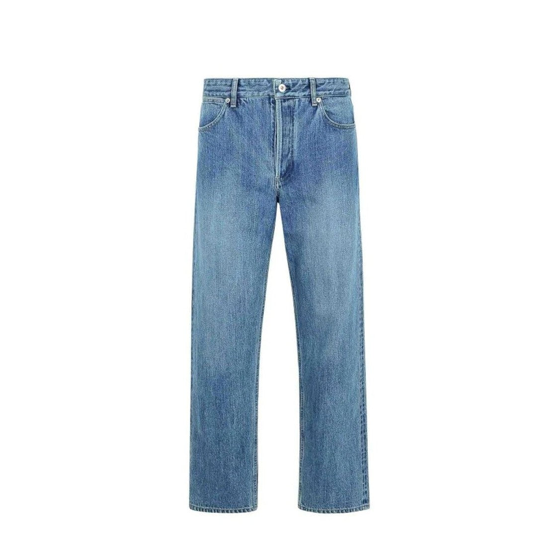 Jil Sander Straight-Leg Light Blue Denim Jeans With Timeless Silhouette