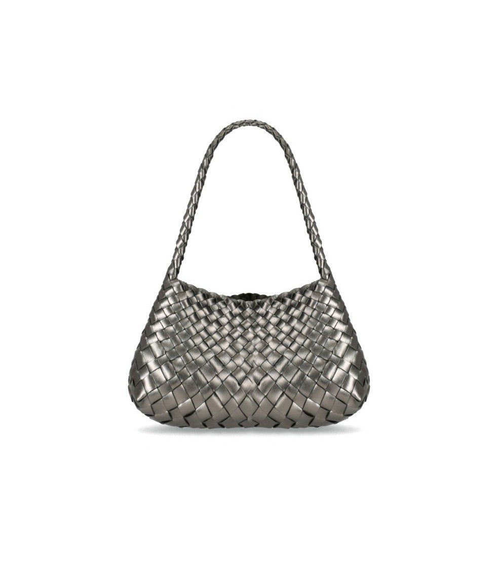 Dragon Diffusion Rosanna Mini Silver Shoulder Bag