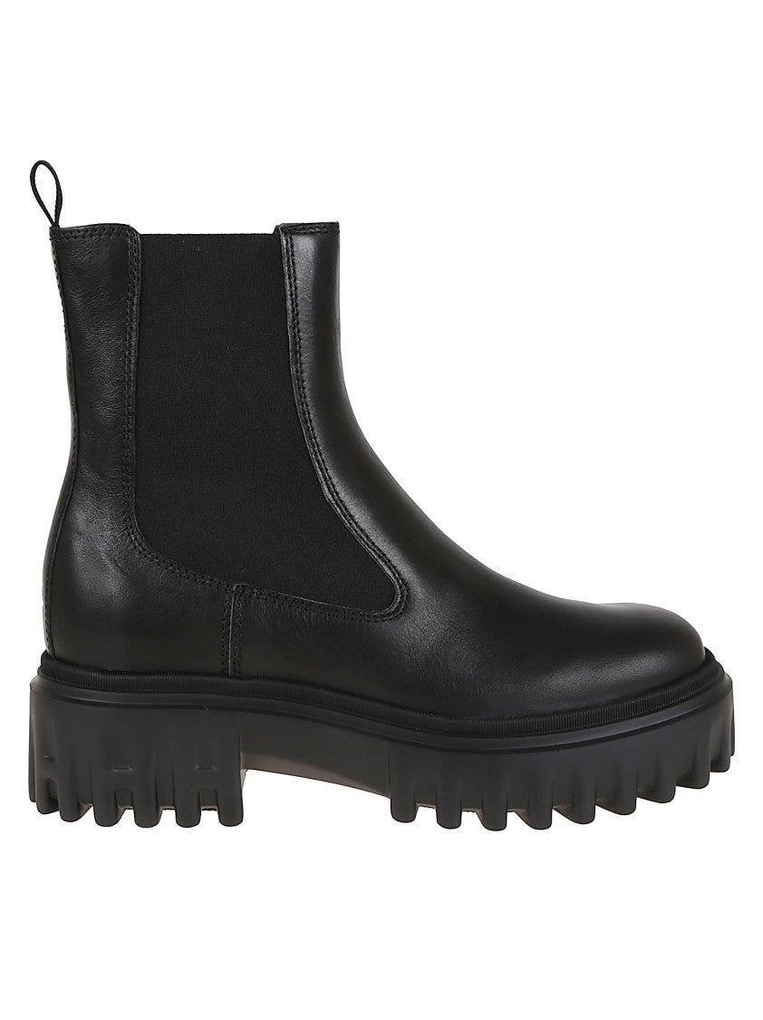 Hogan H700 Leather Chelsea Boots