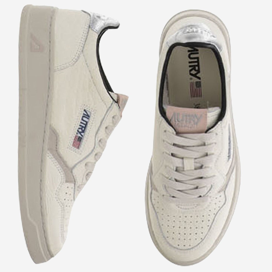 Autry Medalist Low Leather Sneakers