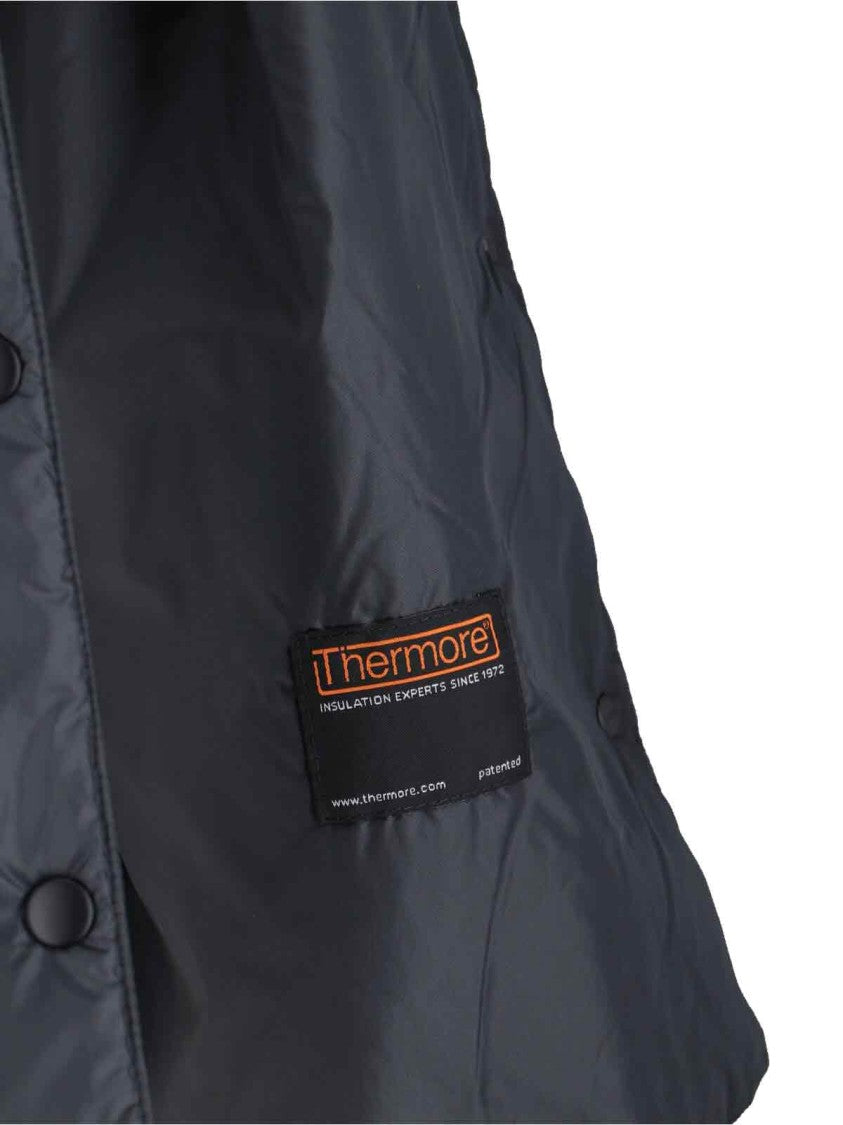 Aspesi Tailored Minimalist Jacket With Classic Collar And Button Closures