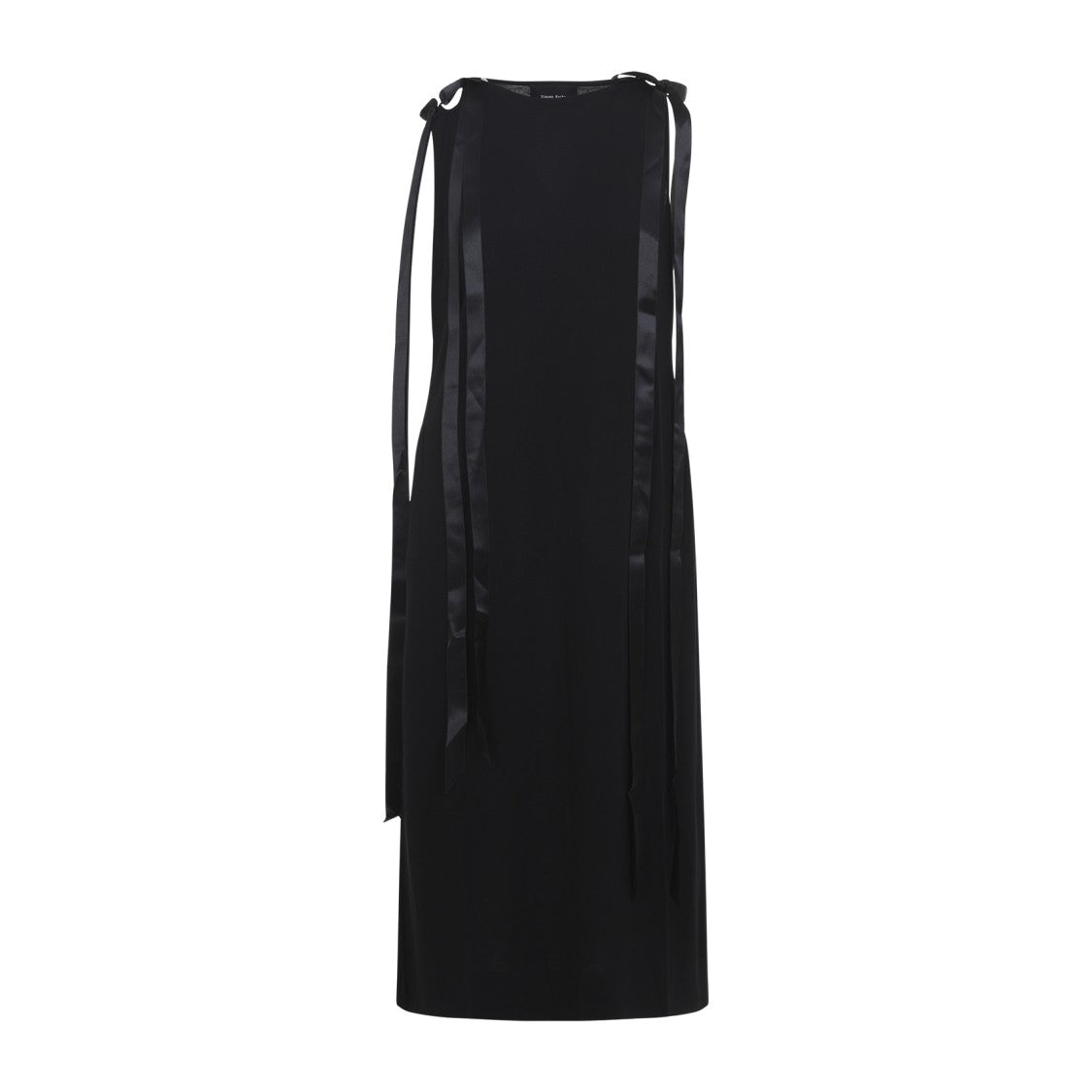 Simone Rocha Bow Ribbon Midi Dress