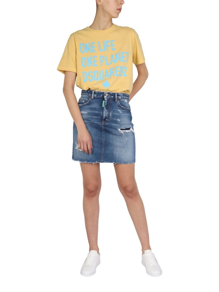 Dsquared2 "One Life One Planet" T-Shirt