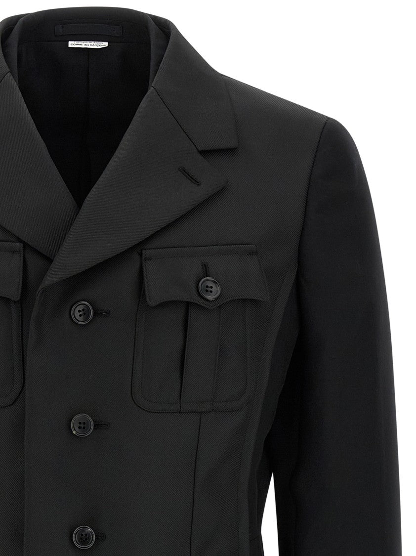 Comme Des Garçons Double Layer Blazer Jacket