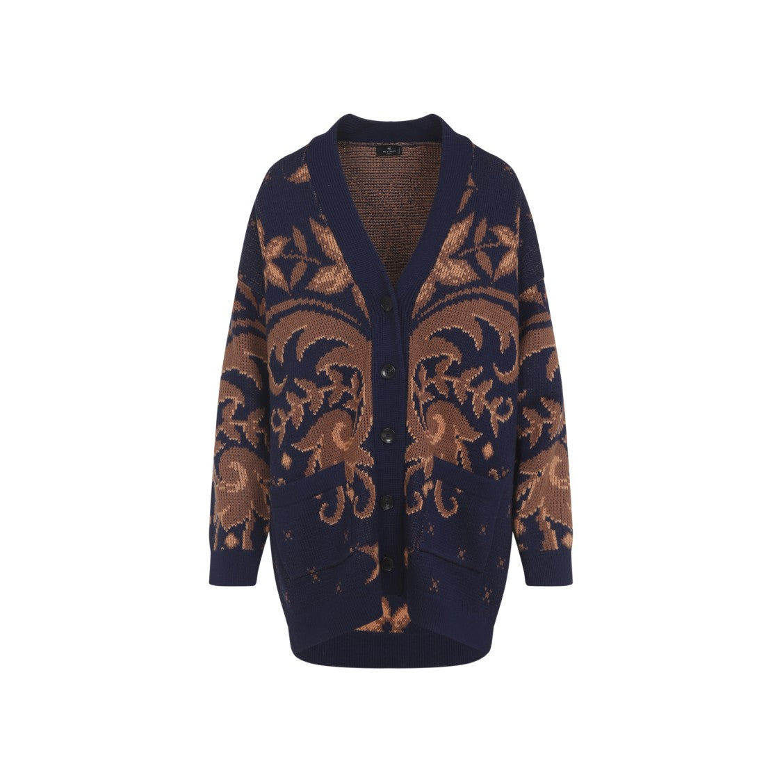 Etro Multicolor Wool Knit Sweater