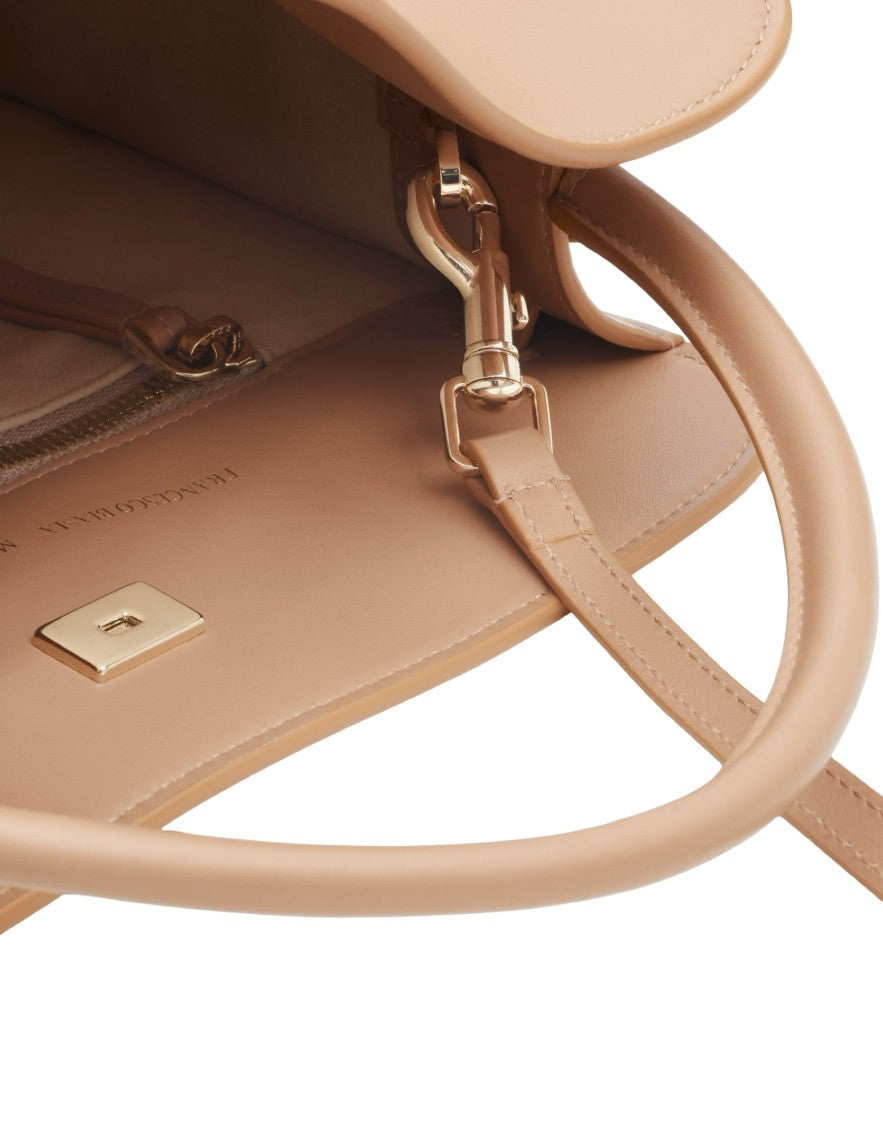 Biasia Structured Small Handbag With Detachable Strap